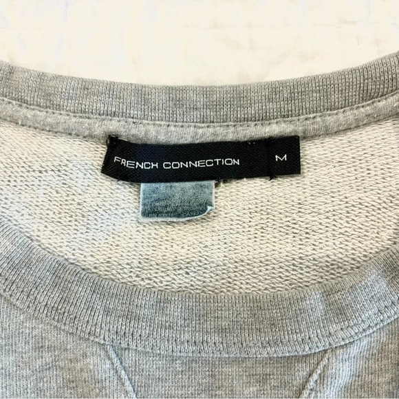 French Connection | Palm Tree Party Sweatshirt | Sz M - Picture 5 of 6